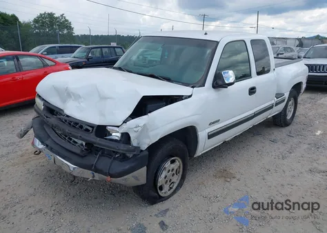 2002 Chevrolet Silverado 1500 Lt from USA, damaged, VIN 1GCEK19T92Z163358